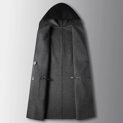 Gary - Hooded Woolen Coat