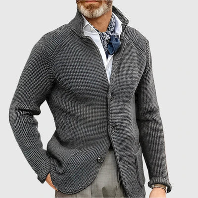 Garrett - Men's Military Retro Style Cardigan