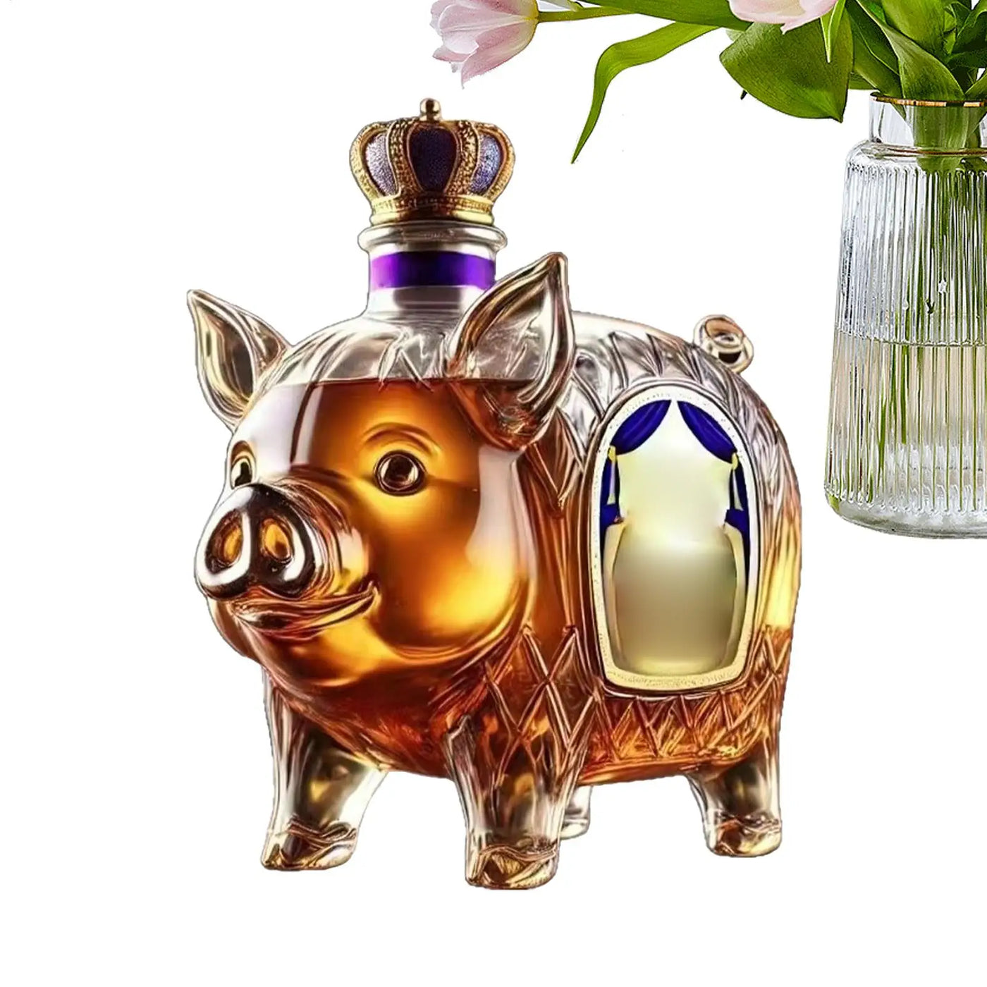 Unique Animal Whiskey Bottle