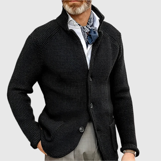 Garrett - Men's Military Retro Style Cardigan