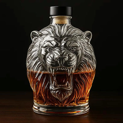 Lion Whiskey Bottle