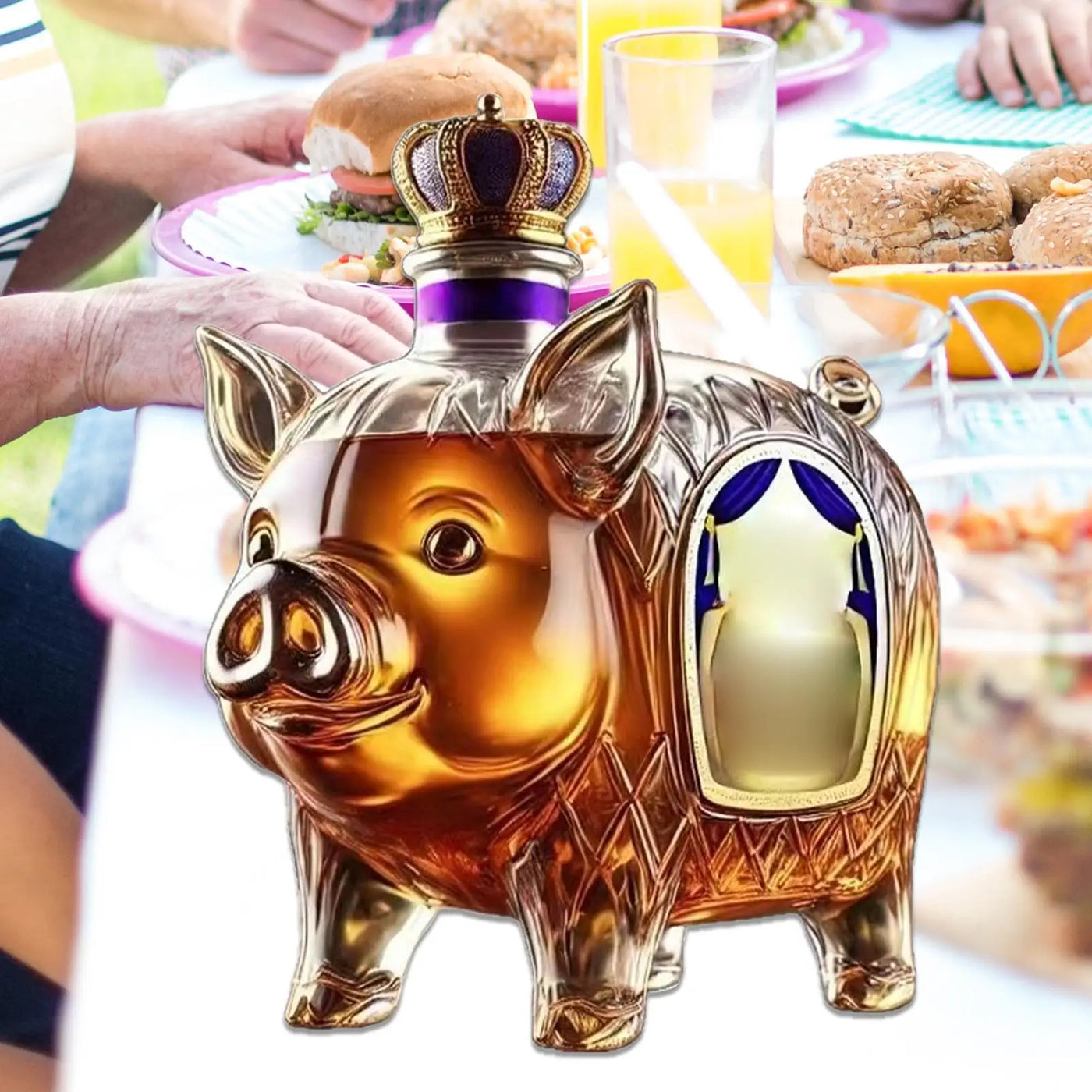 Unique Animal Whiskey Bottle