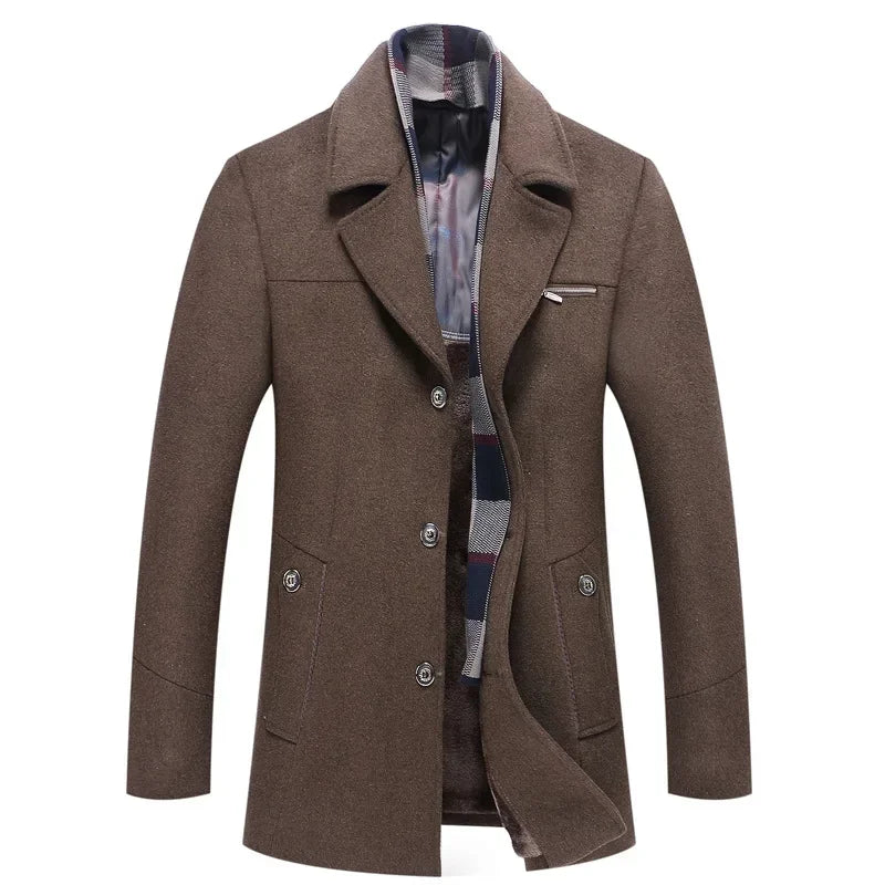 George - Casual Cashmere Trench Coat