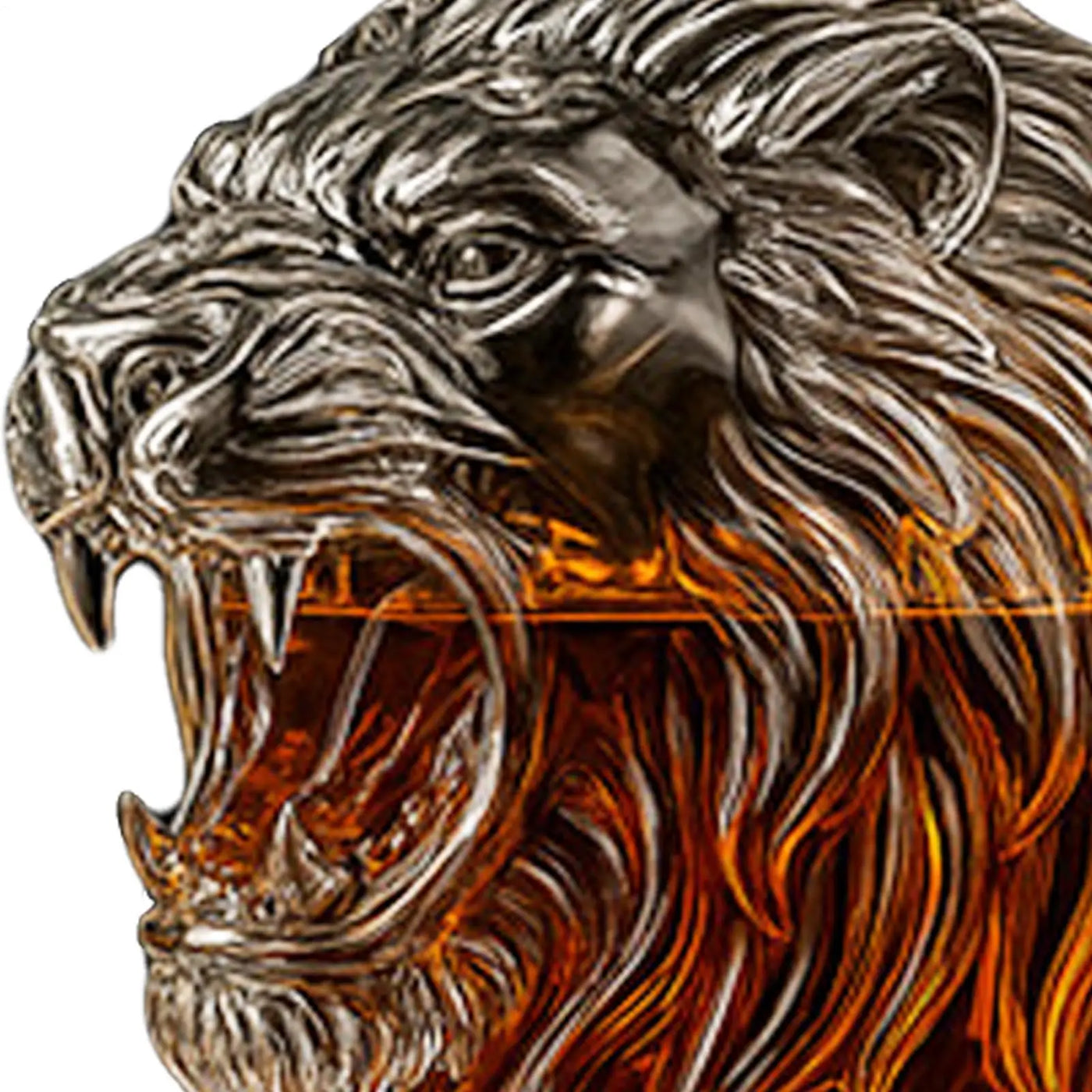Lion Whiskey Bottle