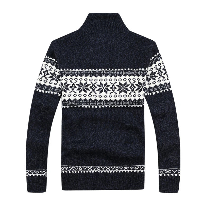 Jacob - Zip-Up Vintage Cardigan