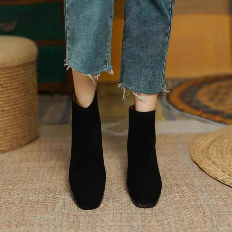 Anna - Leather Boots