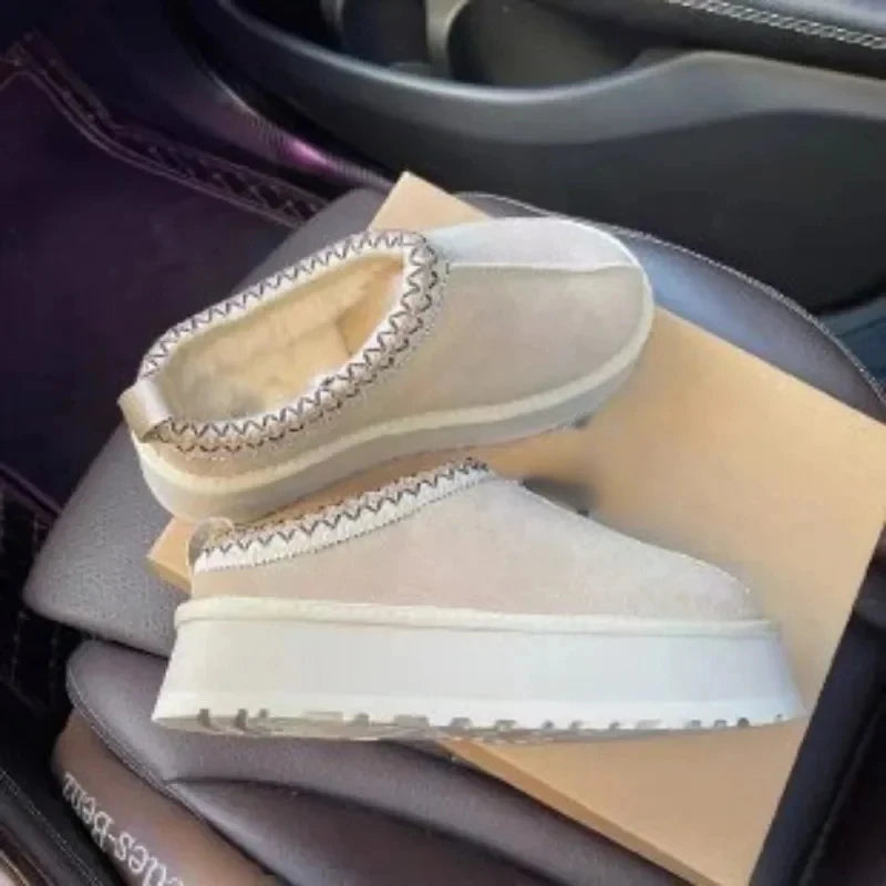 Cheney - Warm Suede Thick-soled Shoes