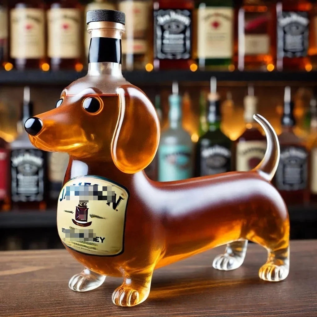 Dachshund-shaped Whisky Bottle