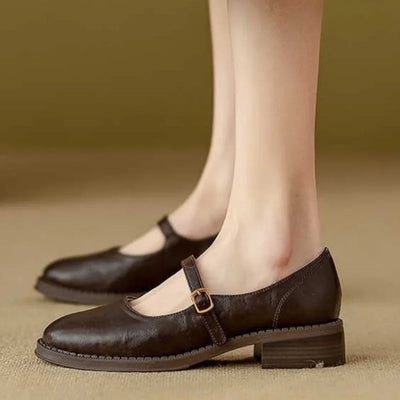 Kathy - Classic Comfort Mary Janes Made Of Leather