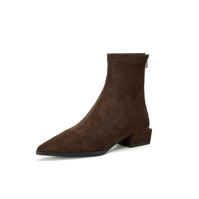 Vilma - Vintage Suede Ankle Boots