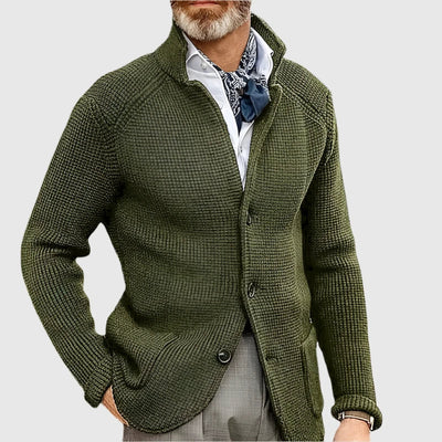 Garrett - Men's Military Retro Style Cardigan