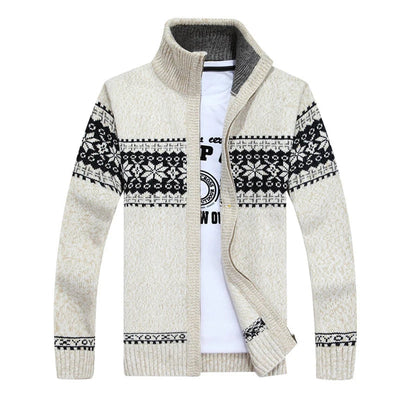 Jacob - Zip-Up Vintage Cardigan