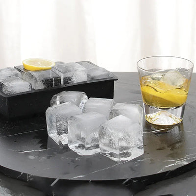 Silicone Ice Cube and Ice Ball Tray