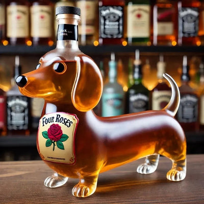 Dachshund-shaped Whisky Bottle