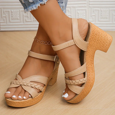 Gianna - Classic Mid-Heel Sandals