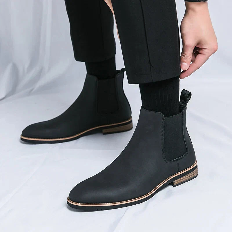 Kayden - Leather Chelsea Boots