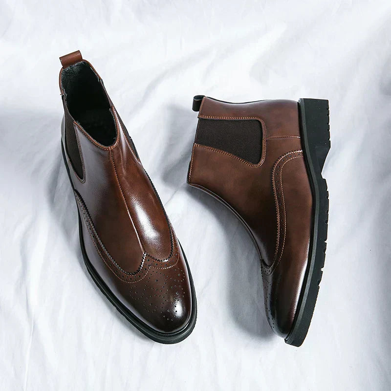 Adriel - Genuine Leather Chelsea Boots