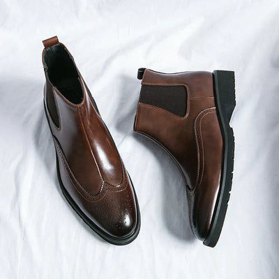 Adriel - Genuine Leather Chelsea Boots