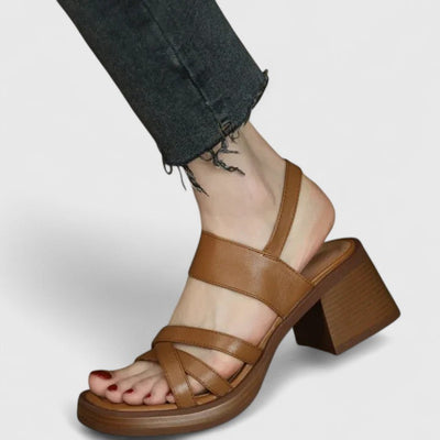 Leah - Elegant Crisscross Sandals