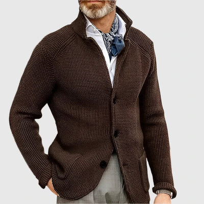 Garrett - Men's Military Retro Style Cardigan