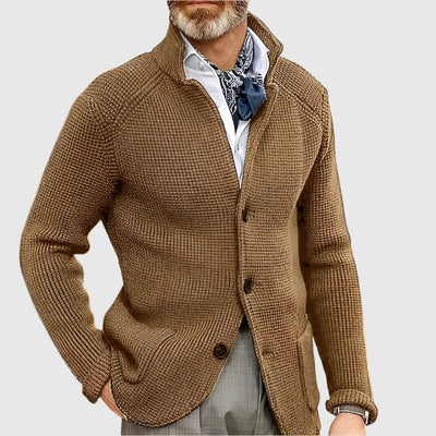 Garrett - Men's Military Retro Style Cardigan