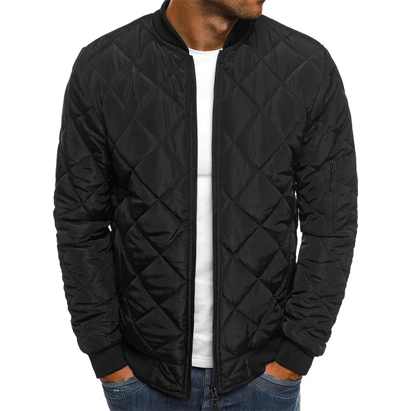 Daniel - Stylish Quilted Bomber Jacket
