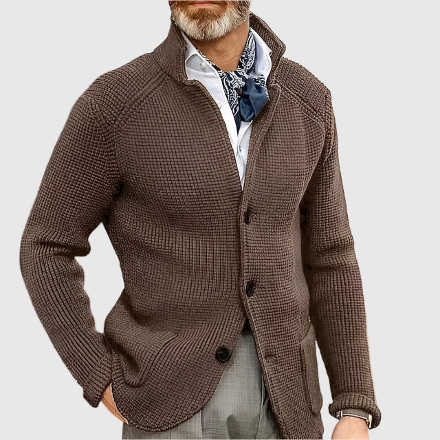 Garrett - Men's Military Retro Style Cardigan