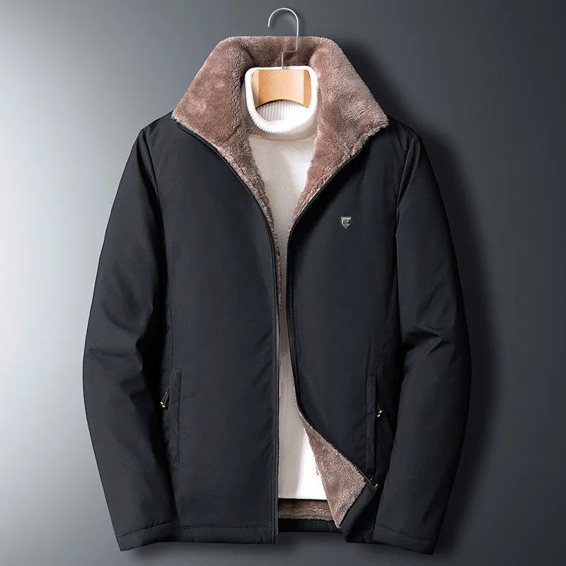 Matthew - Windproof Warm Thick Fleece Jacket