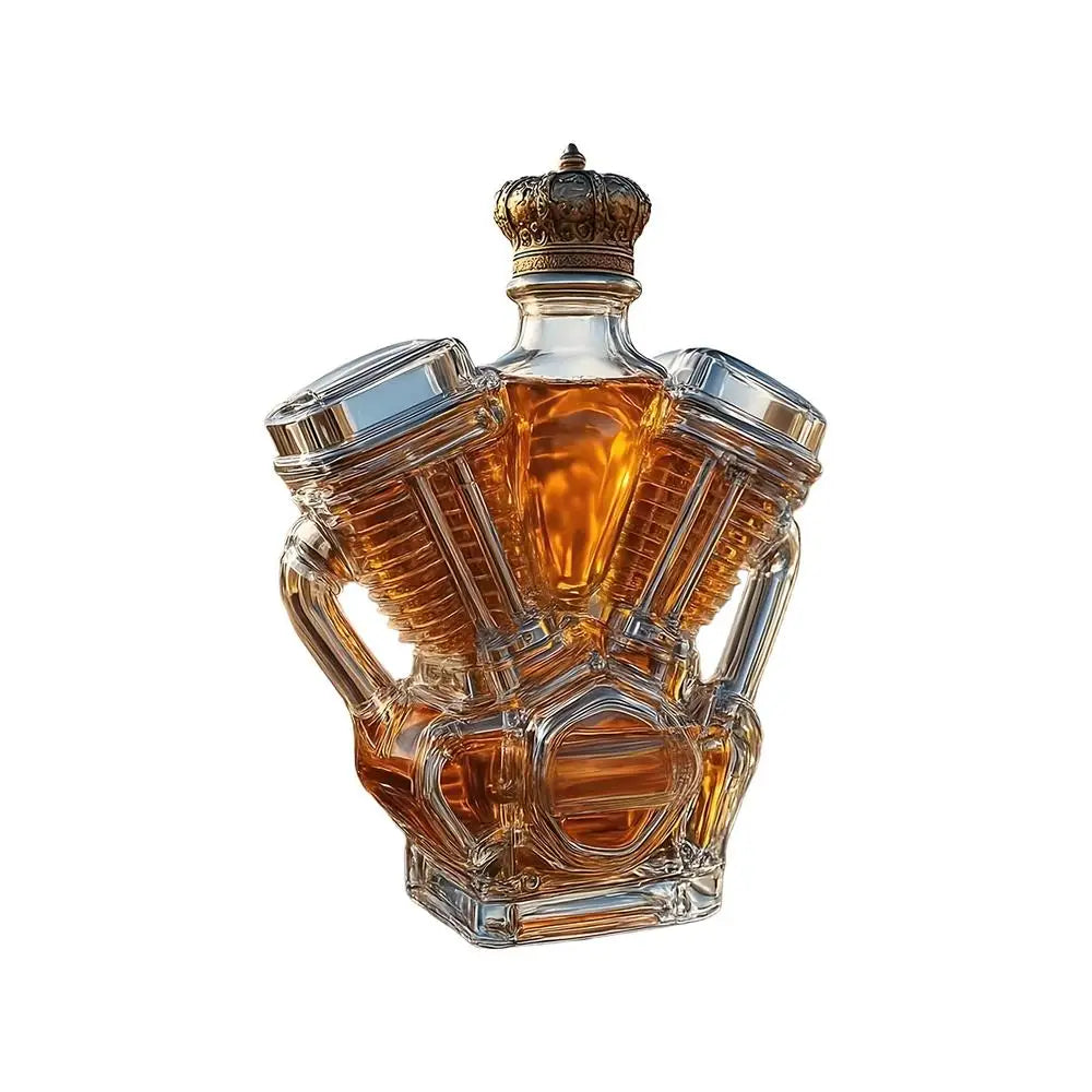 Creative Glass Whiskey Bottle