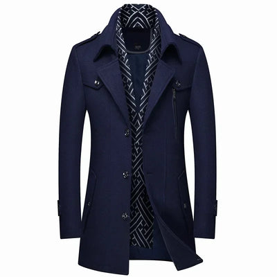 Carter - Men's Tailored Overcoat