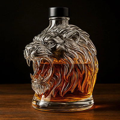 Lion Whiskey Bottle