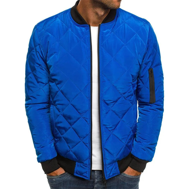 Daniel - Stylish Quilted Bomber Jacket