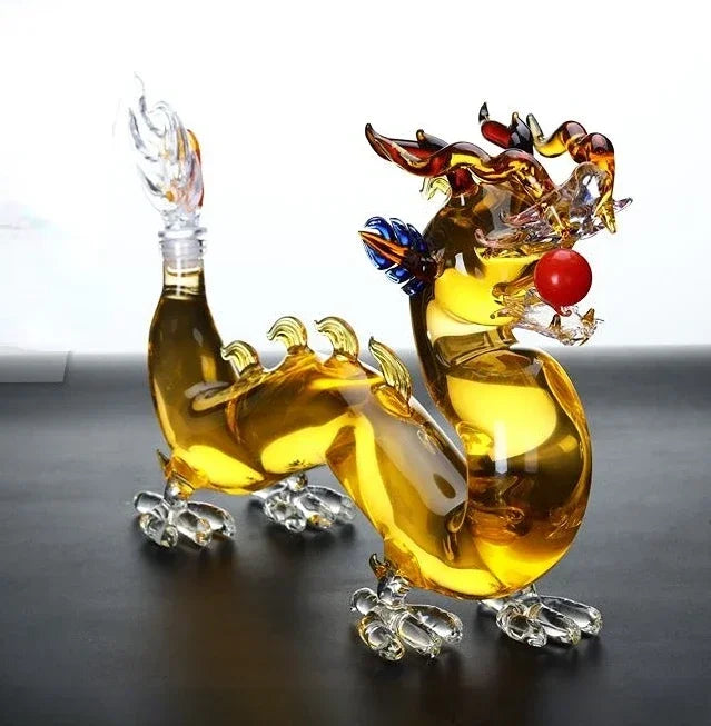 Dragon Shaped Whiskey Bottle