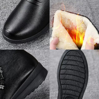 Aleah - Plush Non-slip Ankle Boots