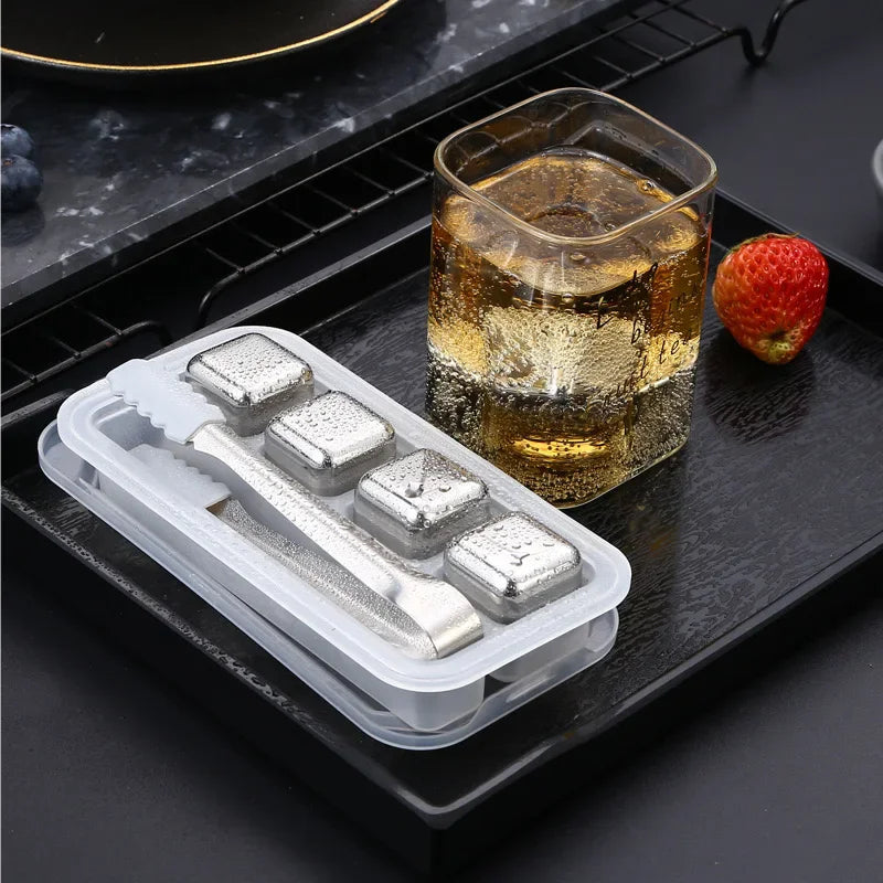 Reusable Stainless Steel Ice Cubes