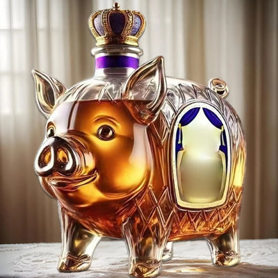 Unique Animal Whiskey Bottle