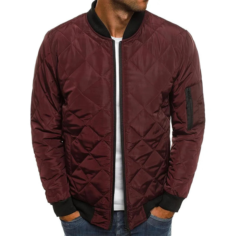 Daniel - Stylish Quilted Bomber Jacket
