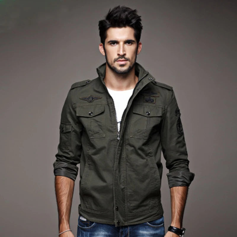 Jason - Casual Air force Jacket