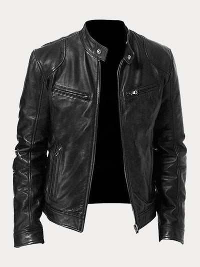 Lucas - Classic Leather Jacket