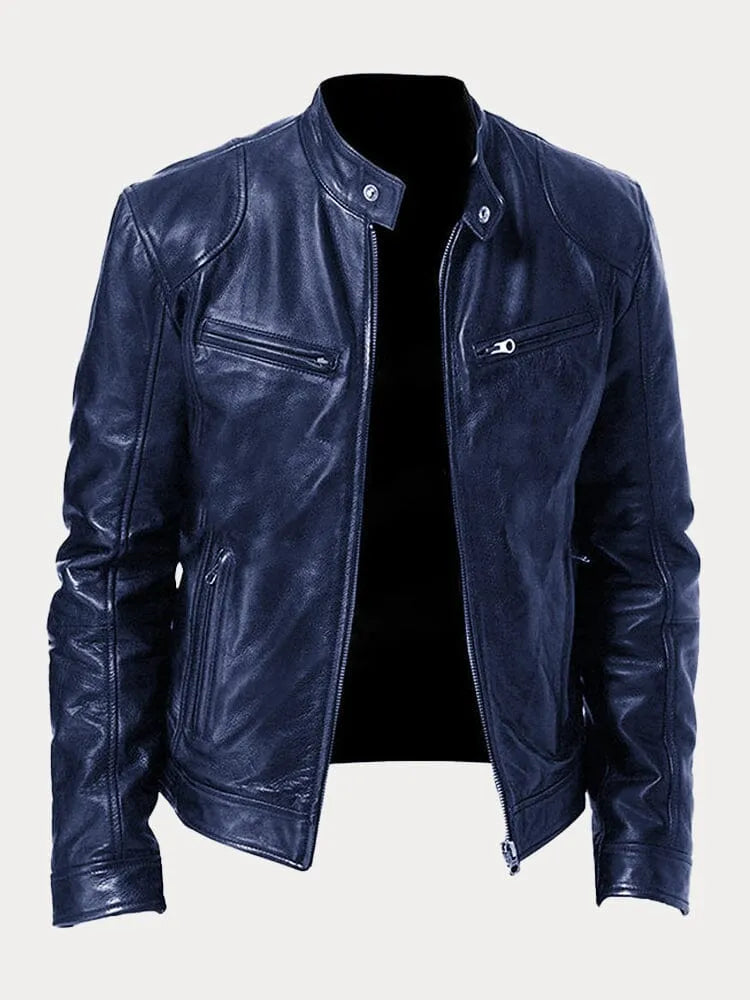 Lucas - Classic Leather Jacket