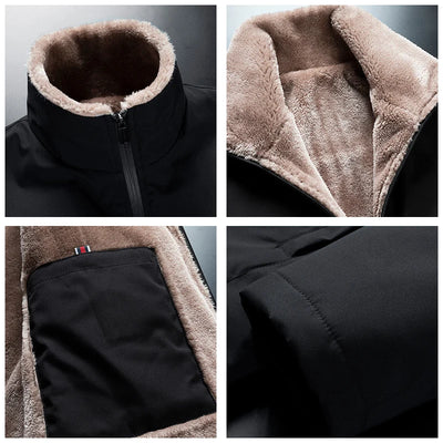 Matthew - Windproof Warm Thick Fleece Jacket