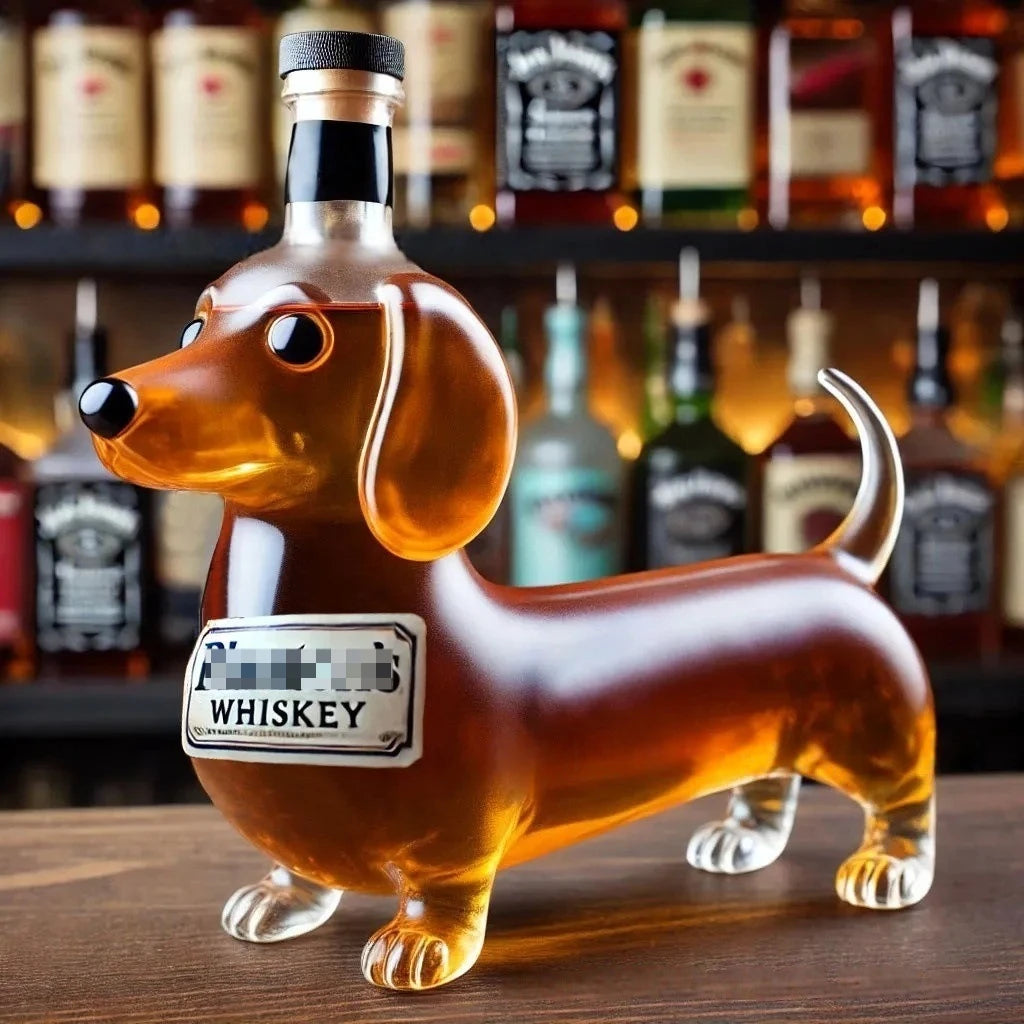 Dachshund-shaped Whisky Bottle
