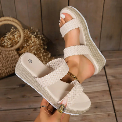 Roselle - Stylish Comfortable Wedge Sandals