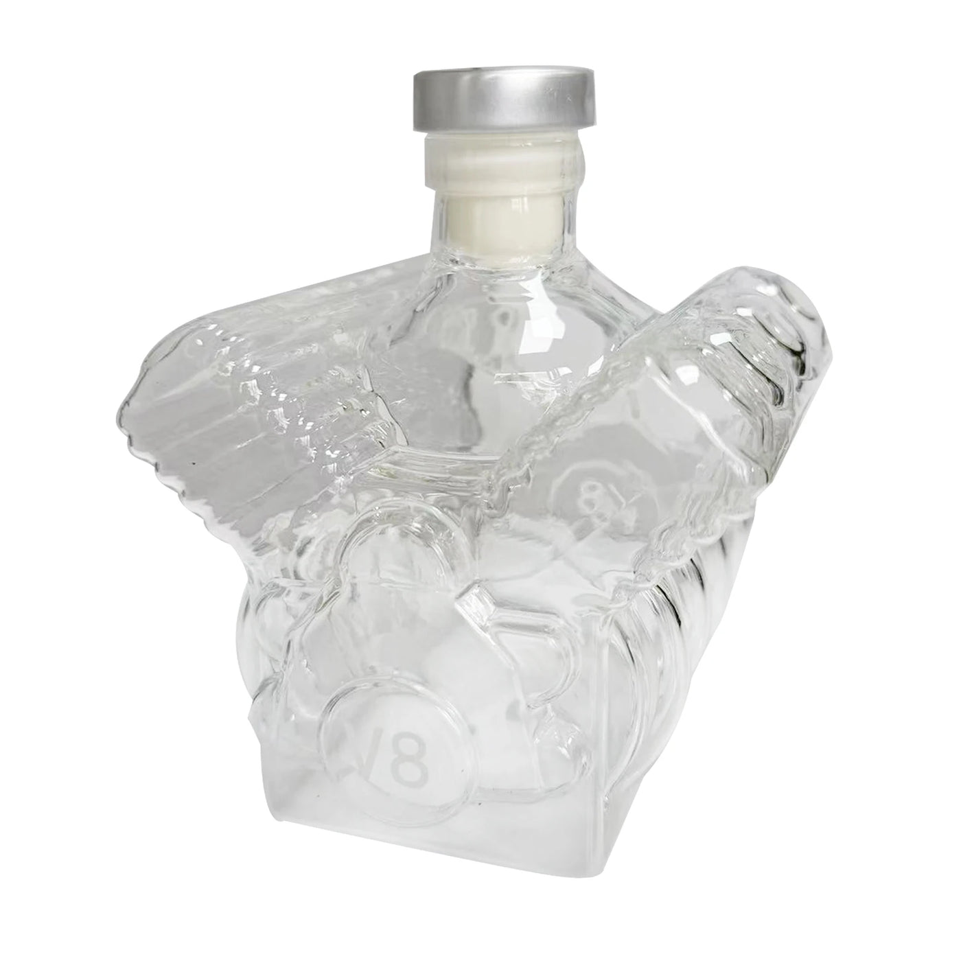 V8 Engines Shape Whiskey Bottle
