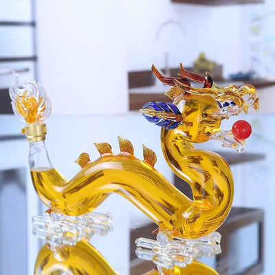 Dragon Shaped Whiskey Bottle