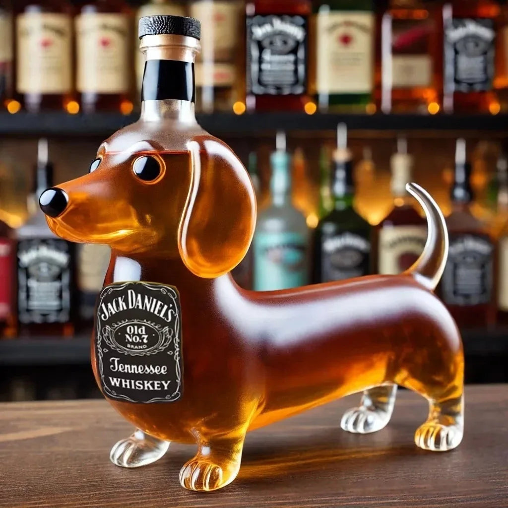 Dachshund-shaped Whisky Bottle