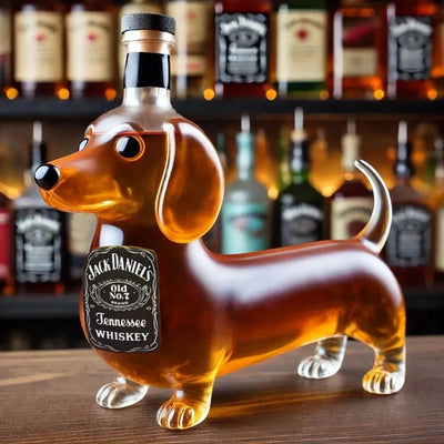 Dachshund-shaped Whisky Bottle