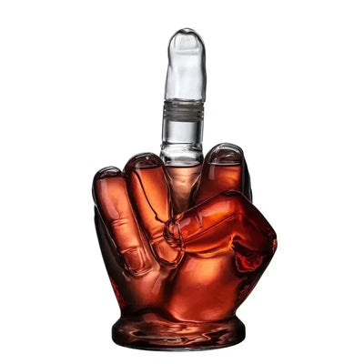 New 1000ml Finger Shape Whiskey Bottle