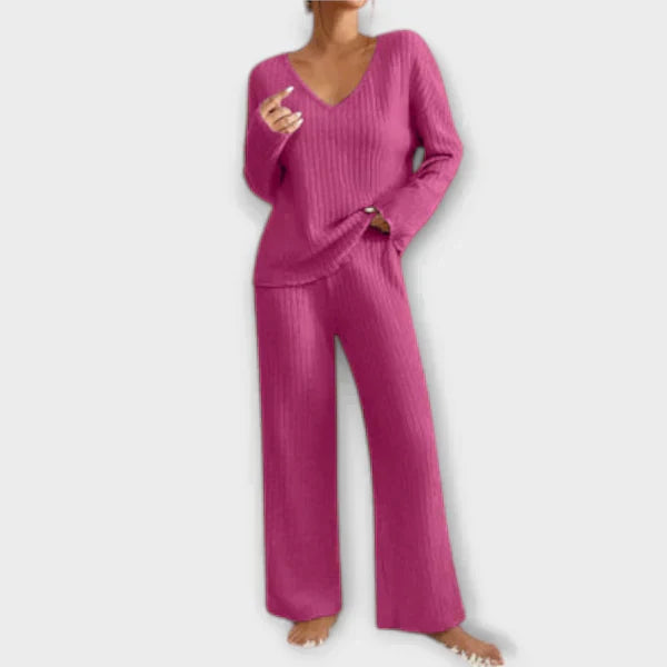 Lory - Ribbed Lounge Set