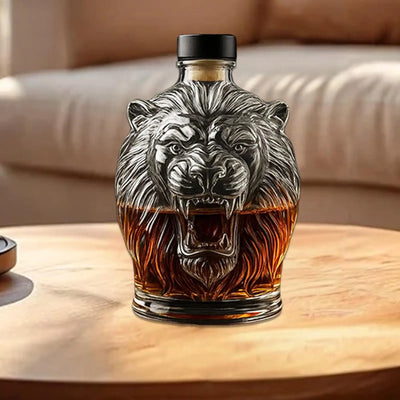 Lion Whiskey Bottle